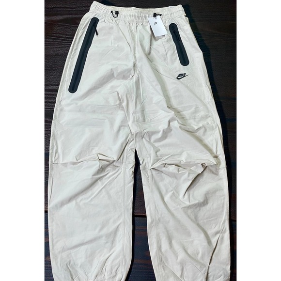 Nike Other - Nike Tech Woven Pants Mens M Oversized Light Orewood Black HM7158-104 NWT